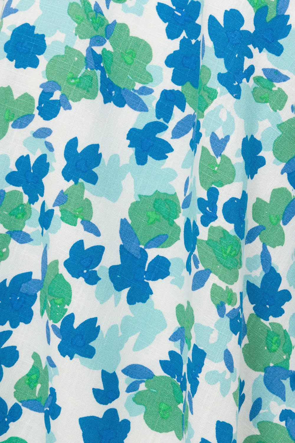 Off Shoulder Floral Print Midi Dress