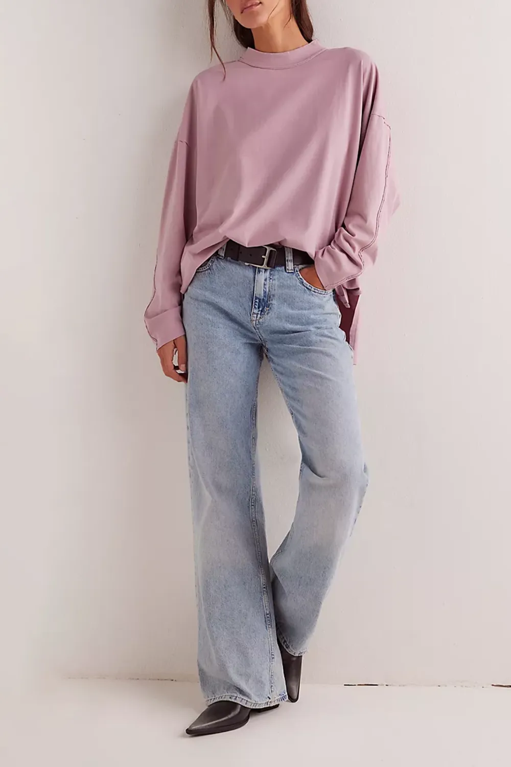 Oversized Crew Neck Sweatshirt