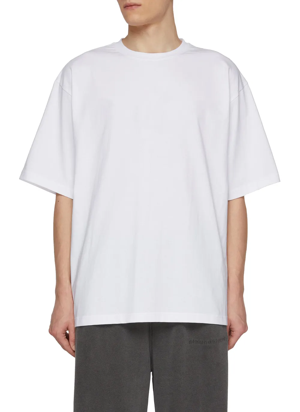 Loose And Comfortable Breathable White Cottom T-Shirts