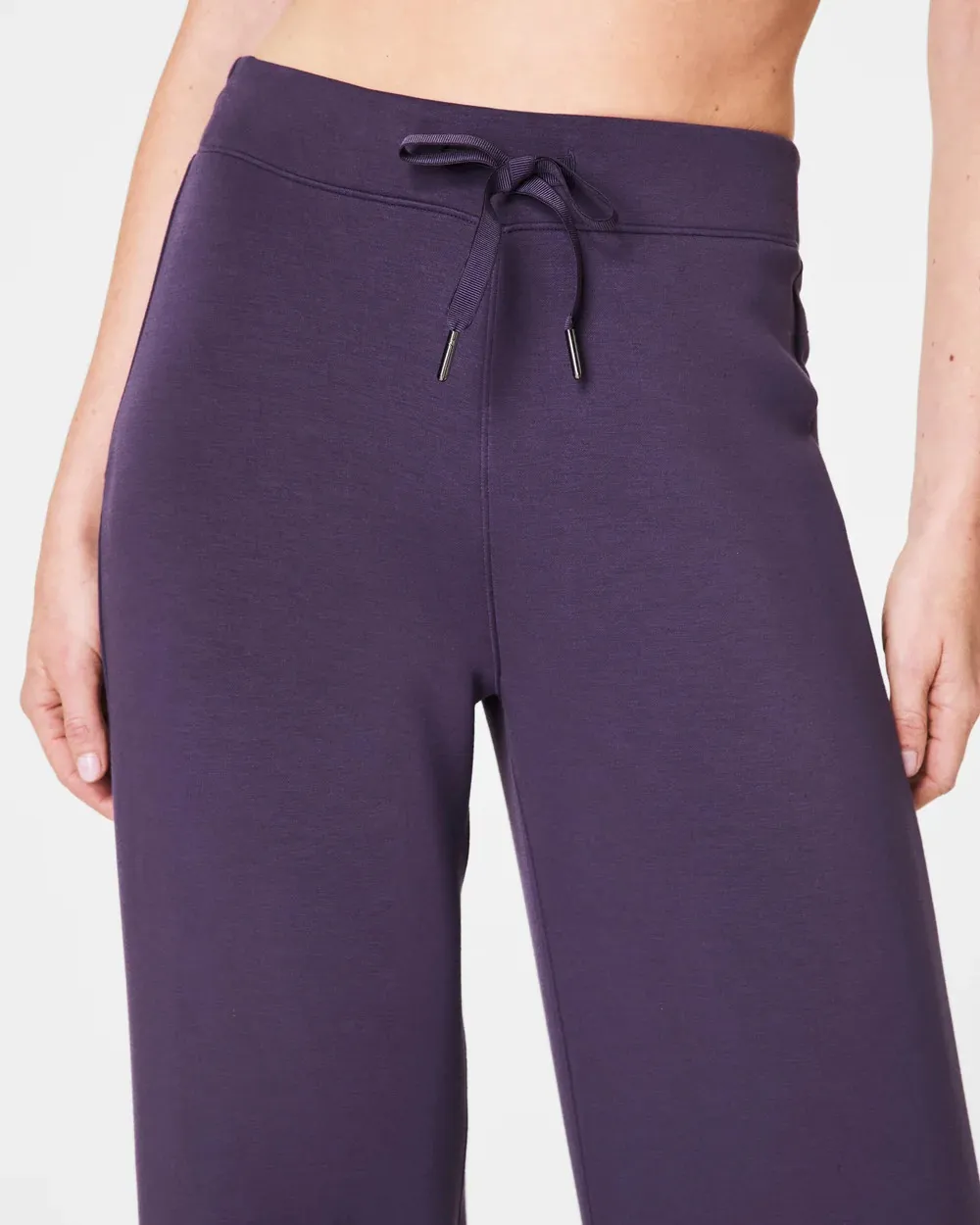 Wide Leg Pant - Aubergine