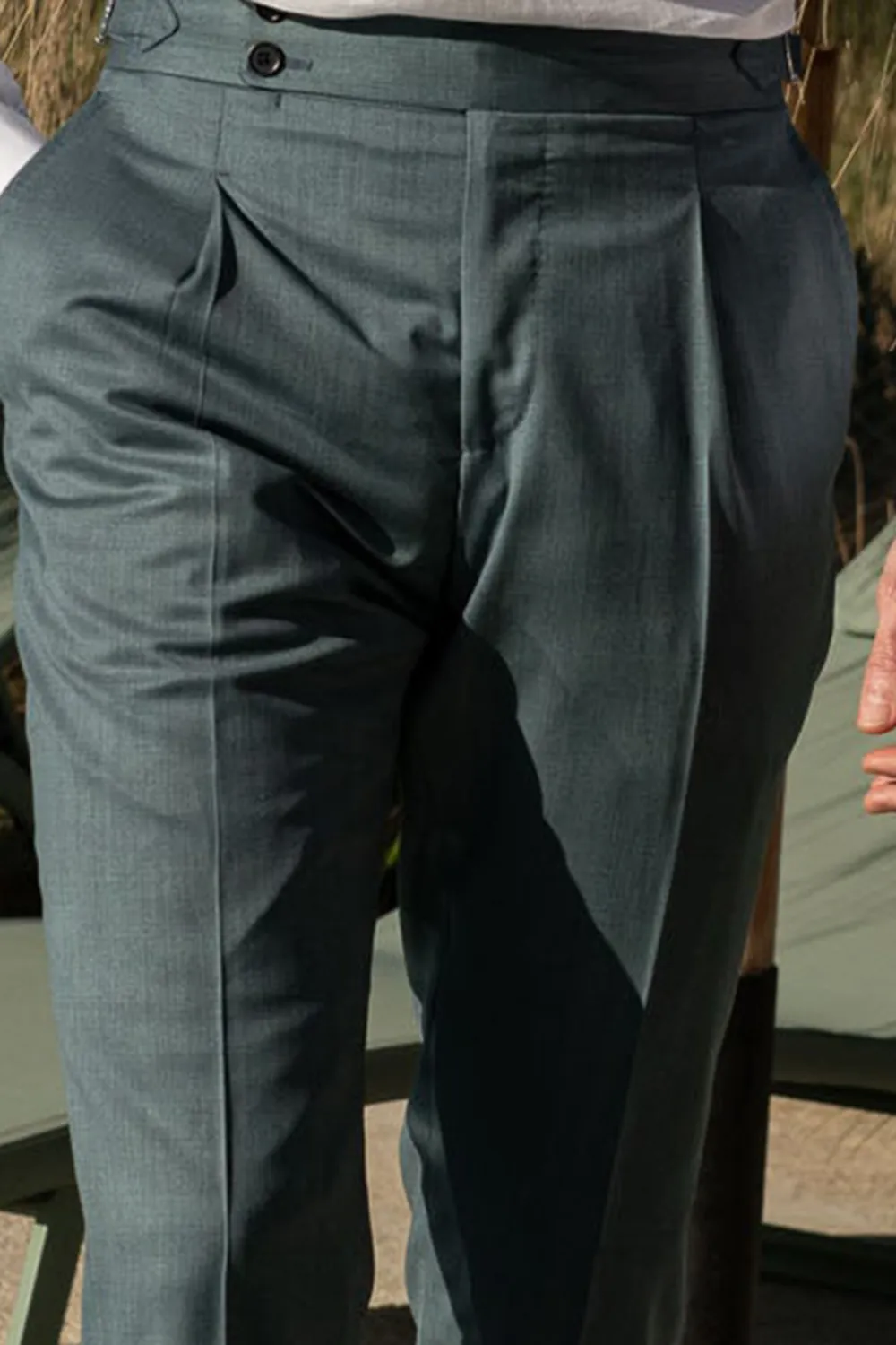 Water Green Trousers