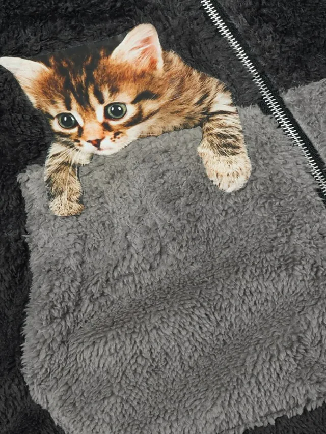 Women's Plus Size Teddy Coat Animal Casual Long Sleeve V Wire Regular Fall Winter Green Pink Dark Gray L XL XXL 3XL 4XL