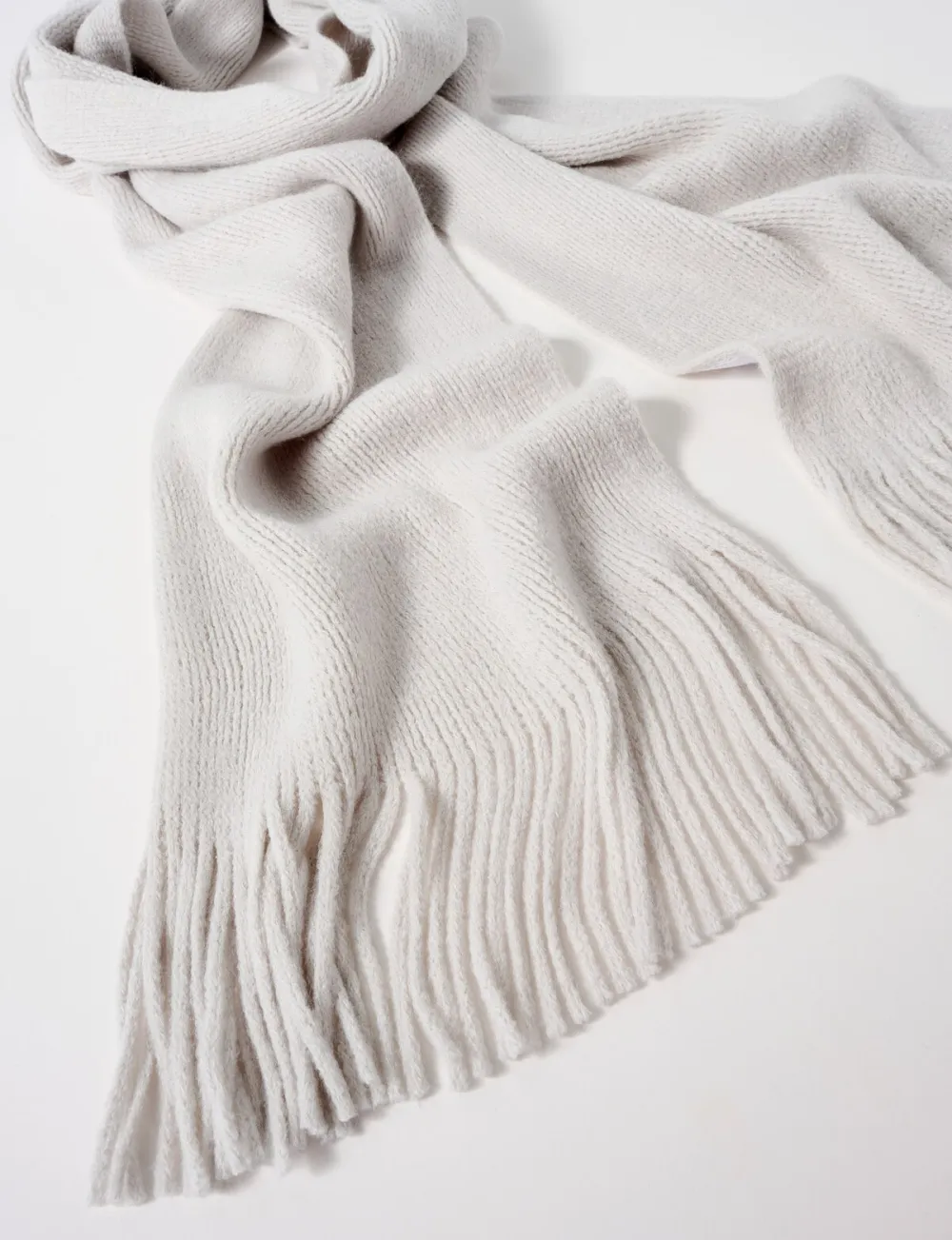 Practical And Versatile Exquisite Cool Grey Scarf
