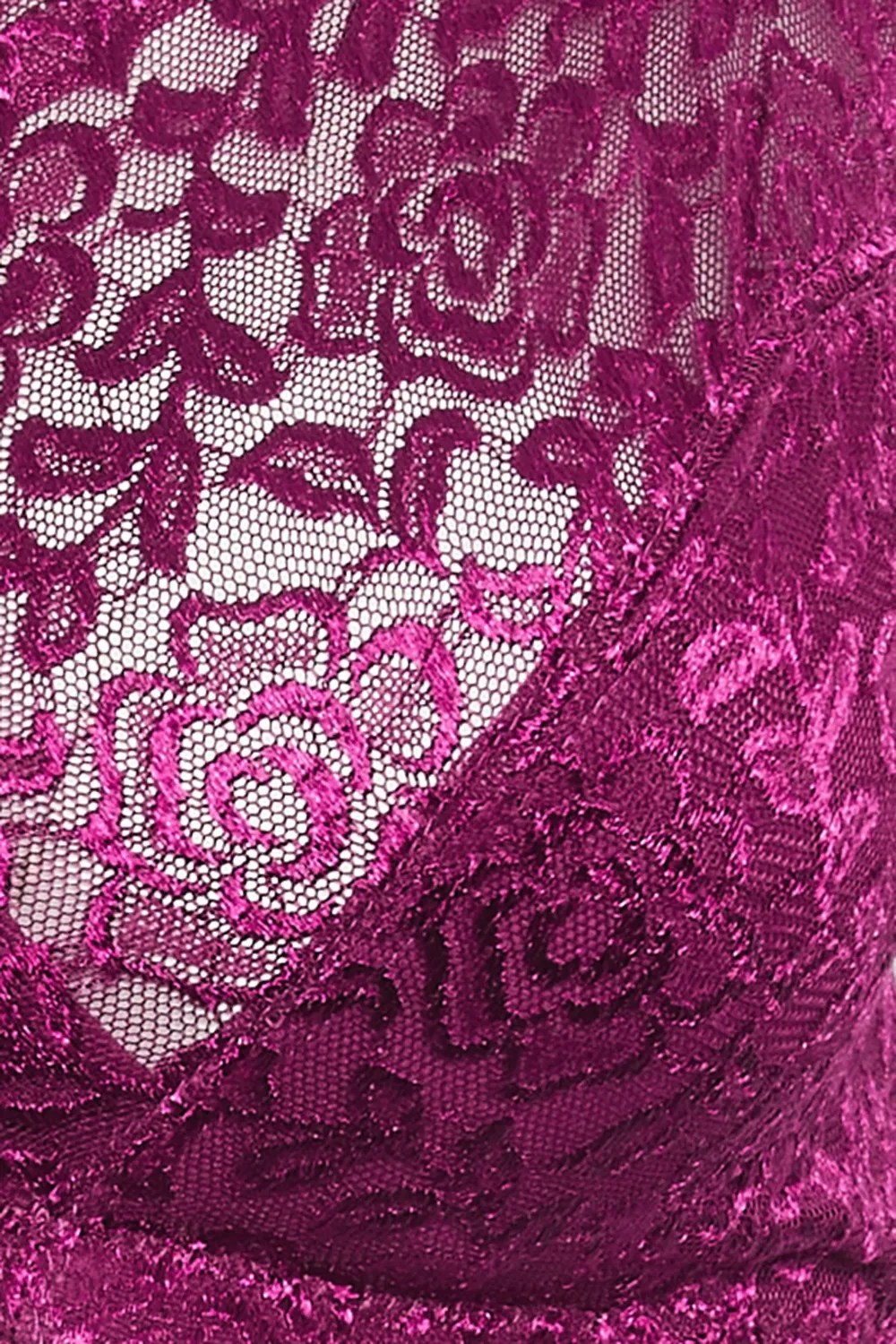 YOURS Curve Green Hi Shine Lace Non-Padded Non-Wired Full Cup Bra