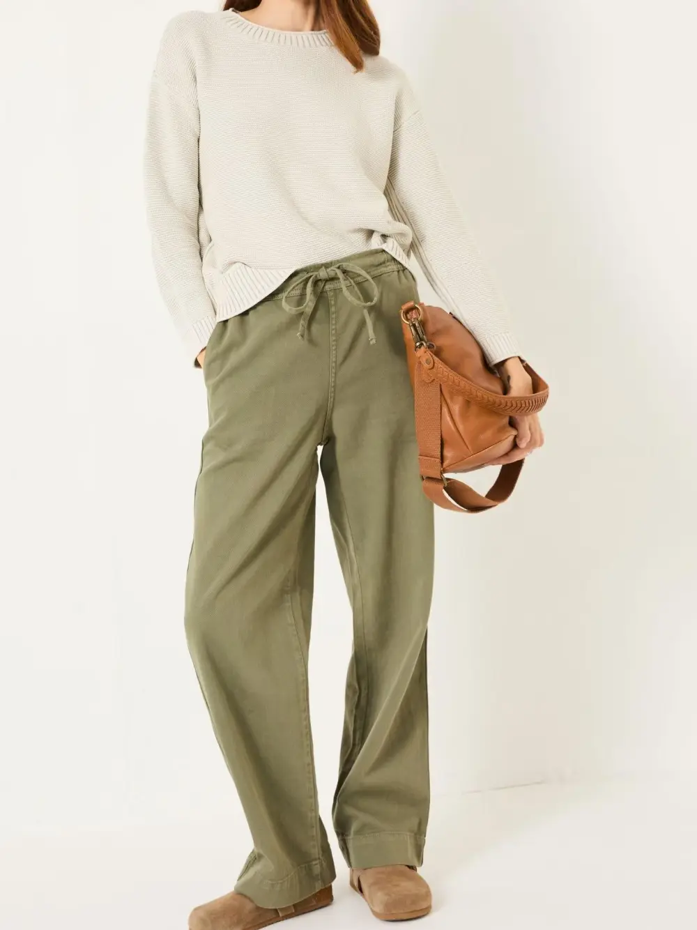 Casual Laundered Knitted 100% Cotton Jumper