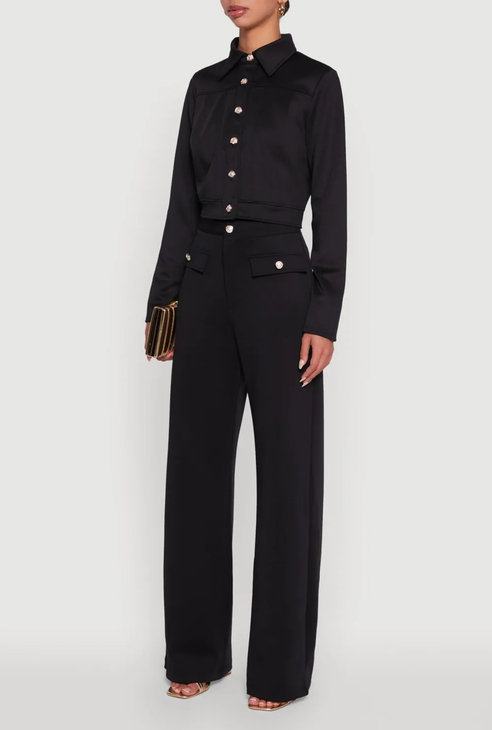 Short Shirt Collar Jacket