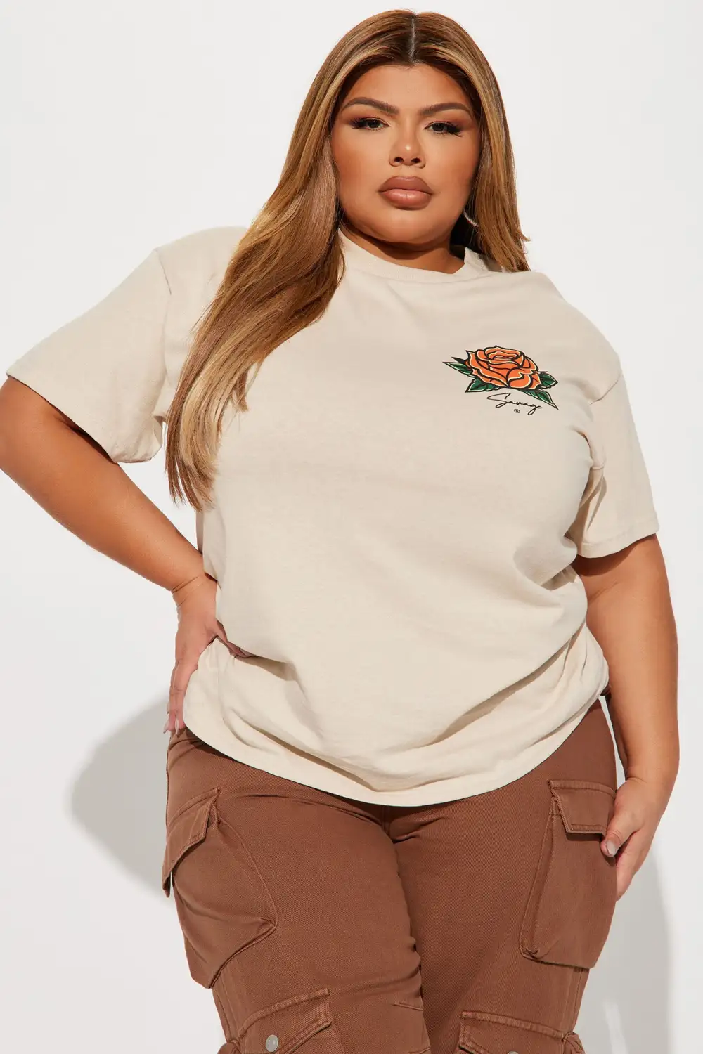 Forever Savage Graphic T-Shirt - Taupe