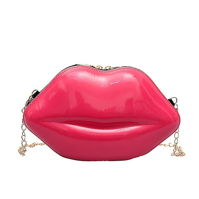 Women's Crossbody Bag Clutch Mobile Phone Bag PU Leather Party Holiday Zipper Lightweight Solid Color Silver Black White