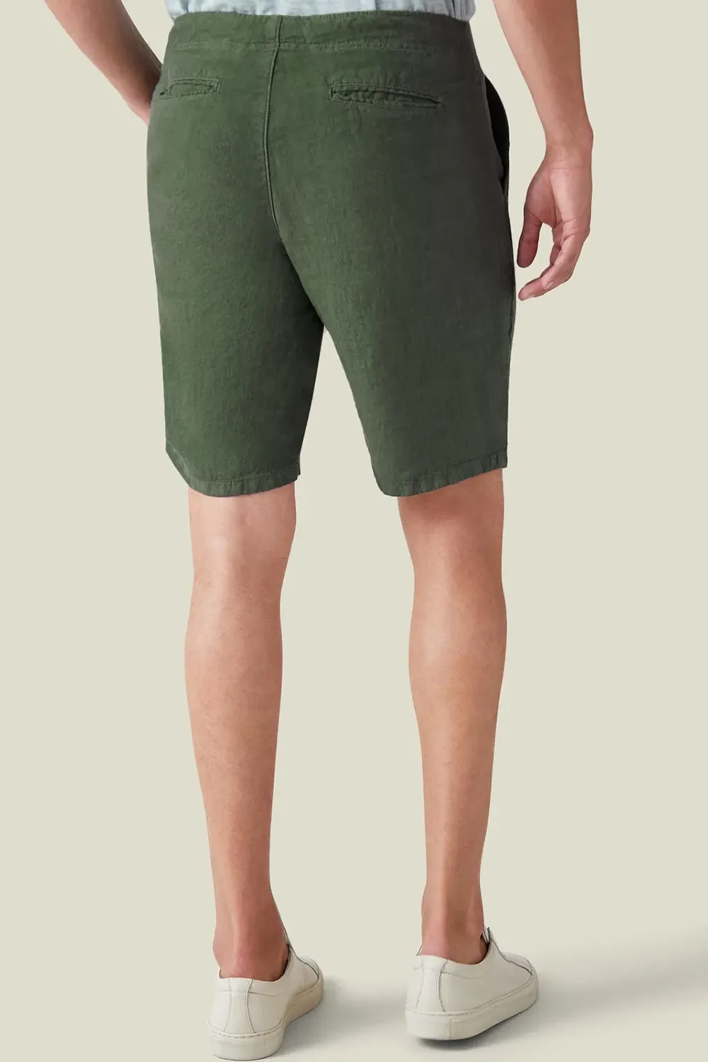 Linen Fabric Material Shorts