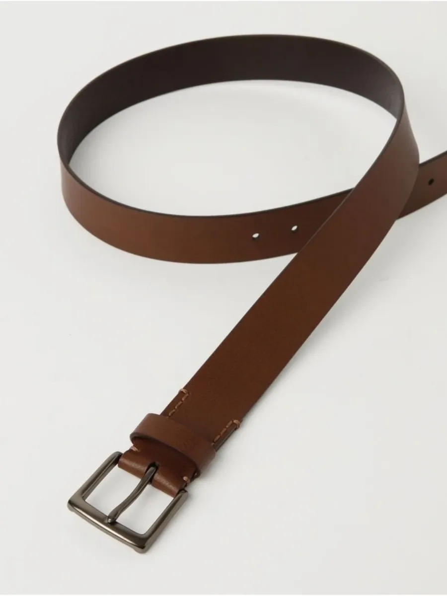 Minimalist Tan Belt