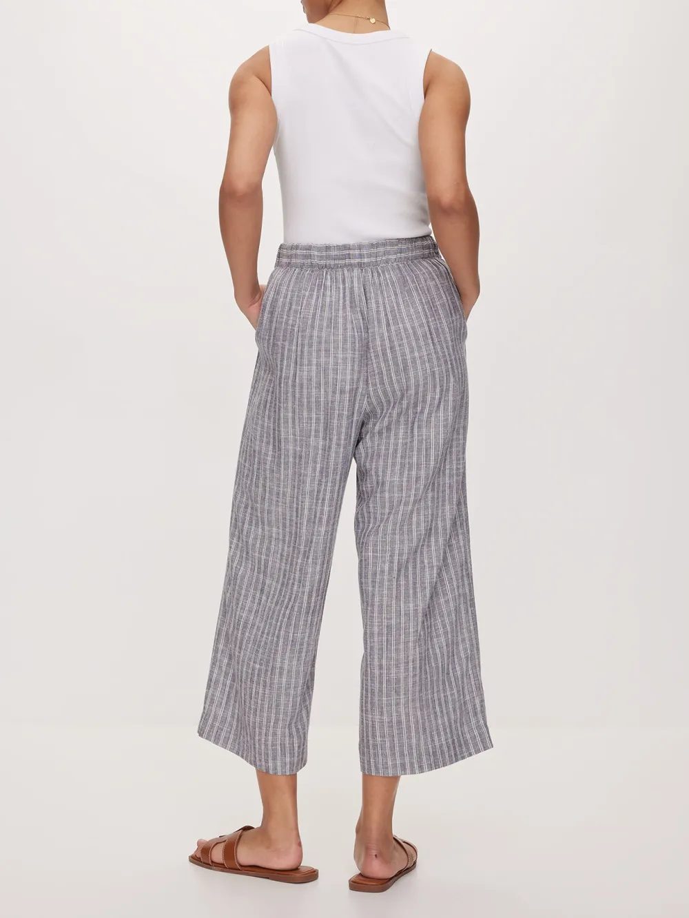 Casual Style Stripe Culotte