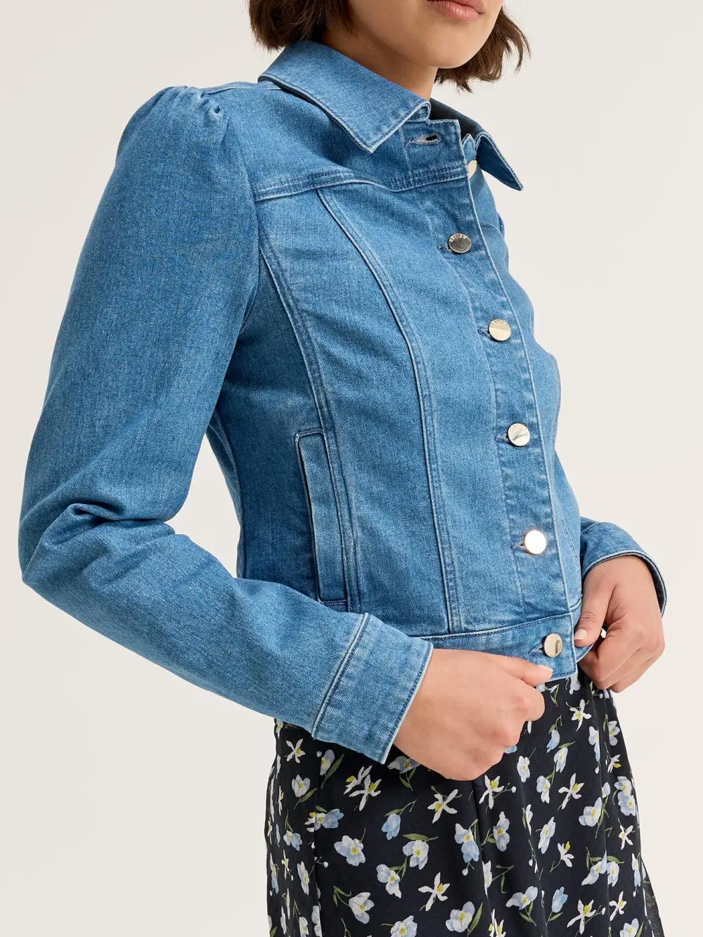 Vintage Slim Blue Denim Jackets