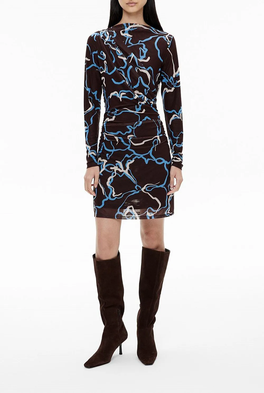 Artistic Printed Women's Dress