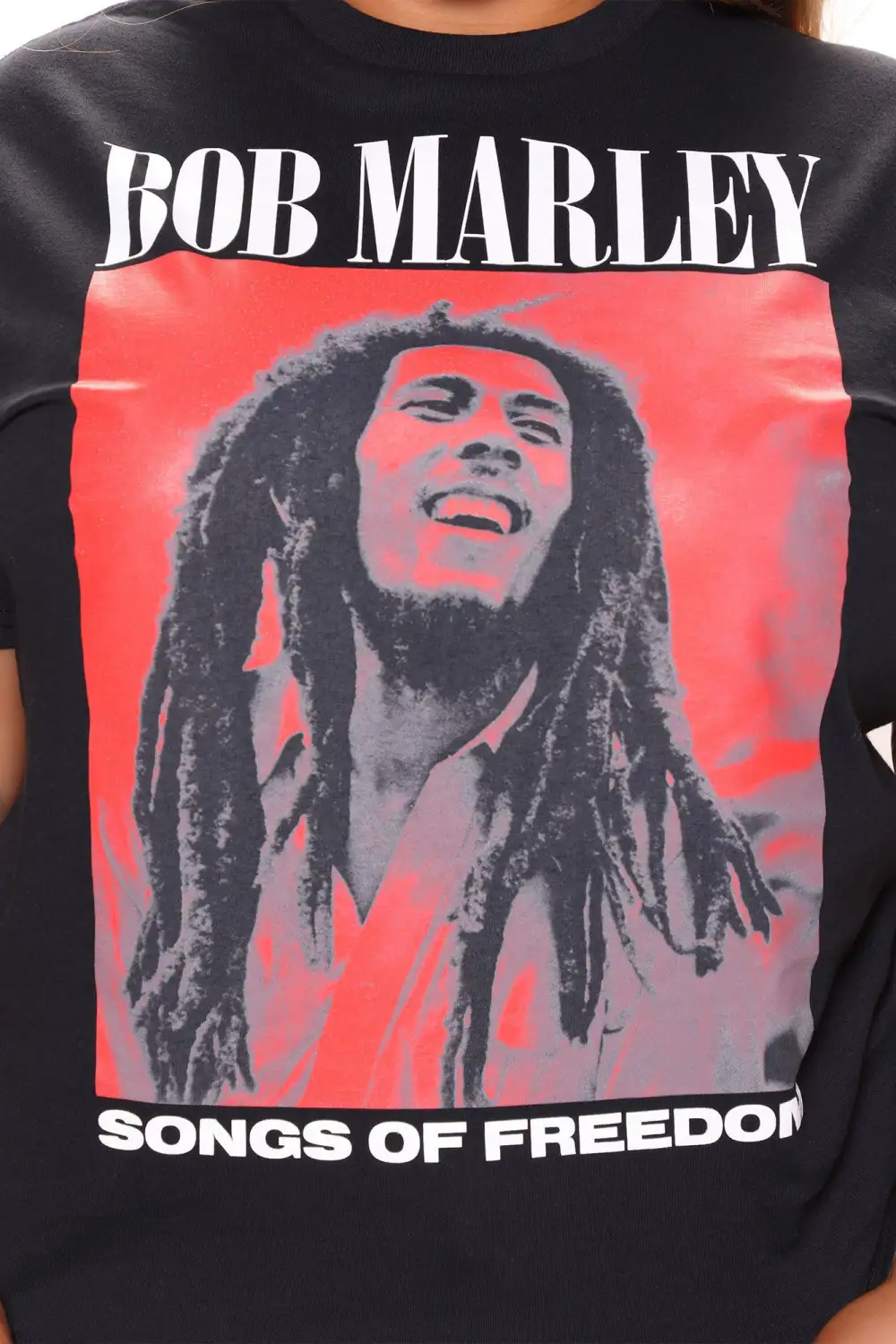 Bob Marley Songs Of Freedom Tee - Black
