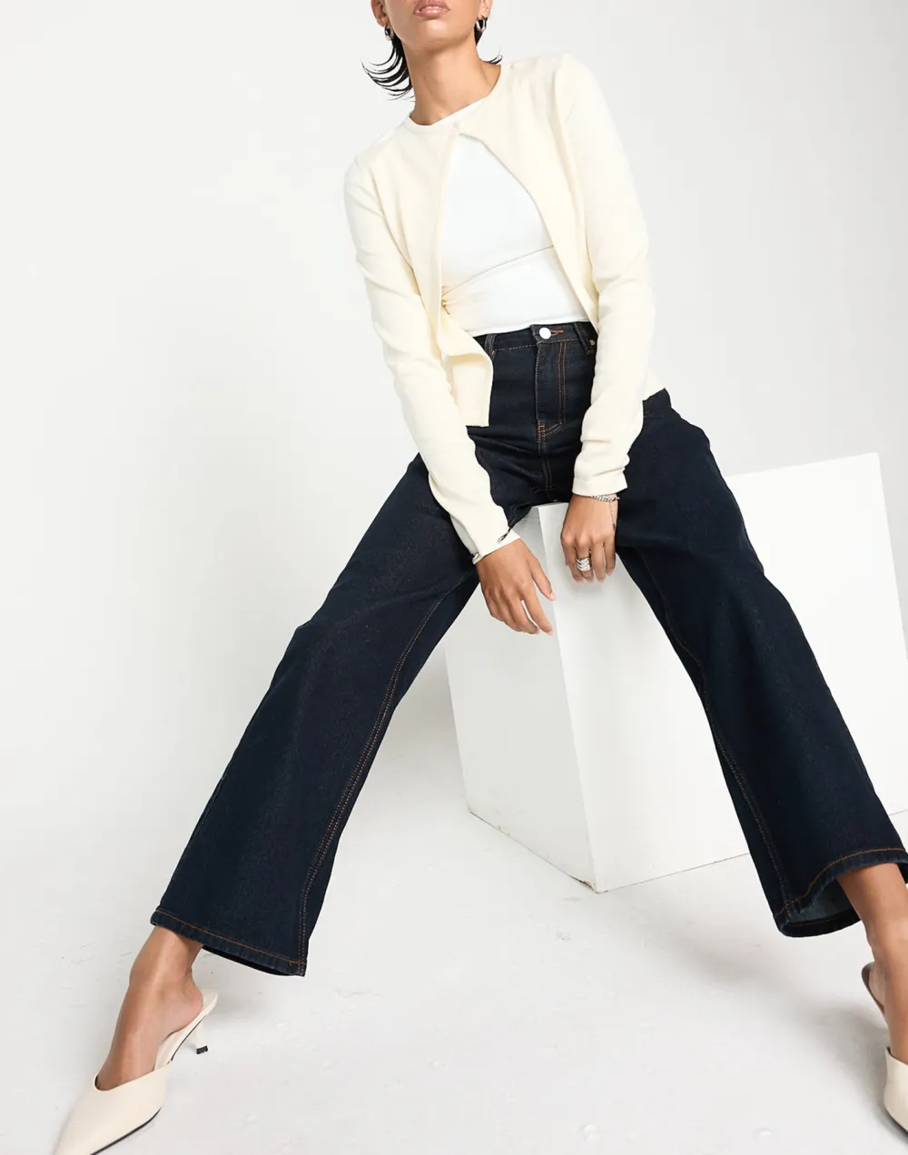 Short And Simple Women's Cardigan Top