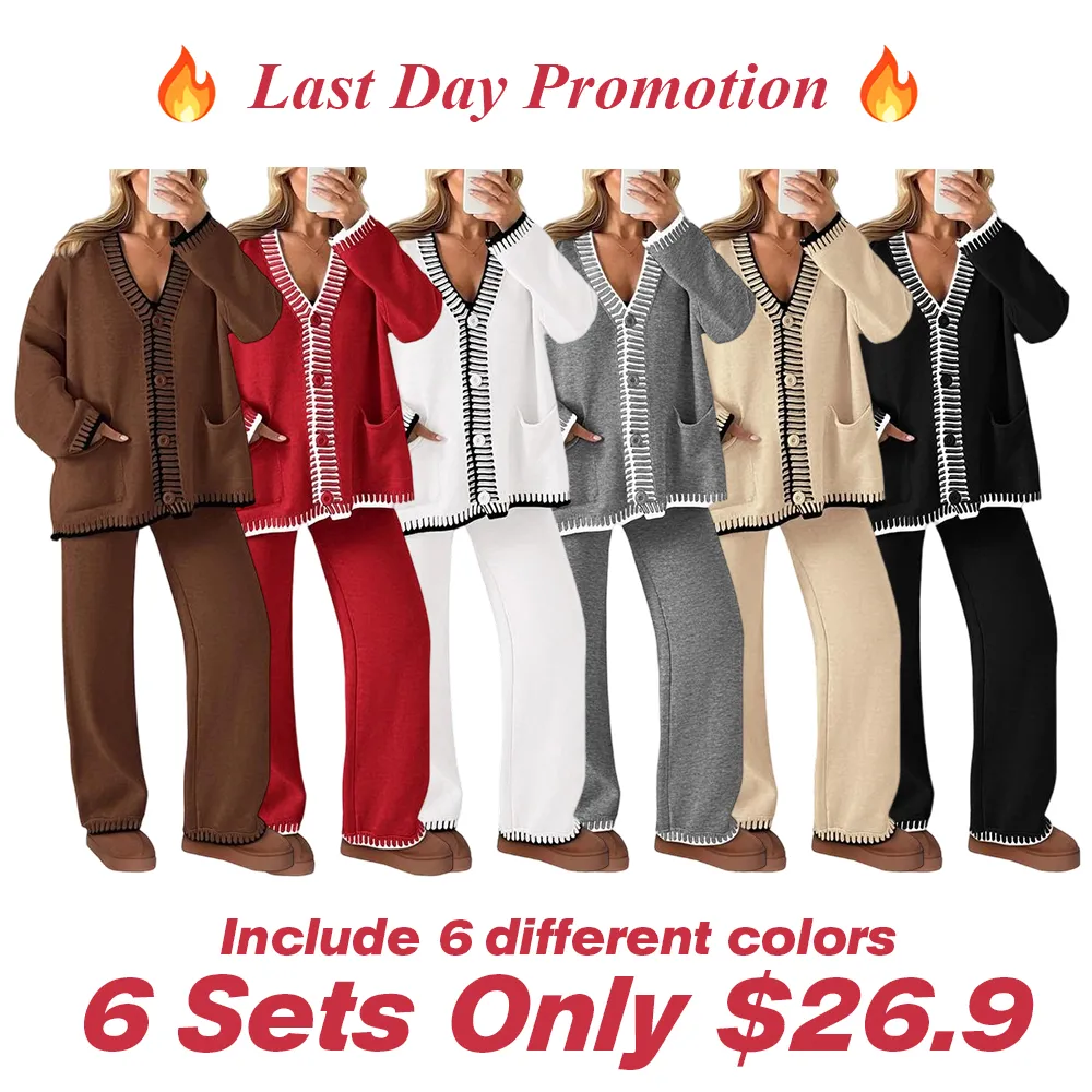 Women's two-piece winter knitted set【CLEARANCE ONLY FOR TODAY】