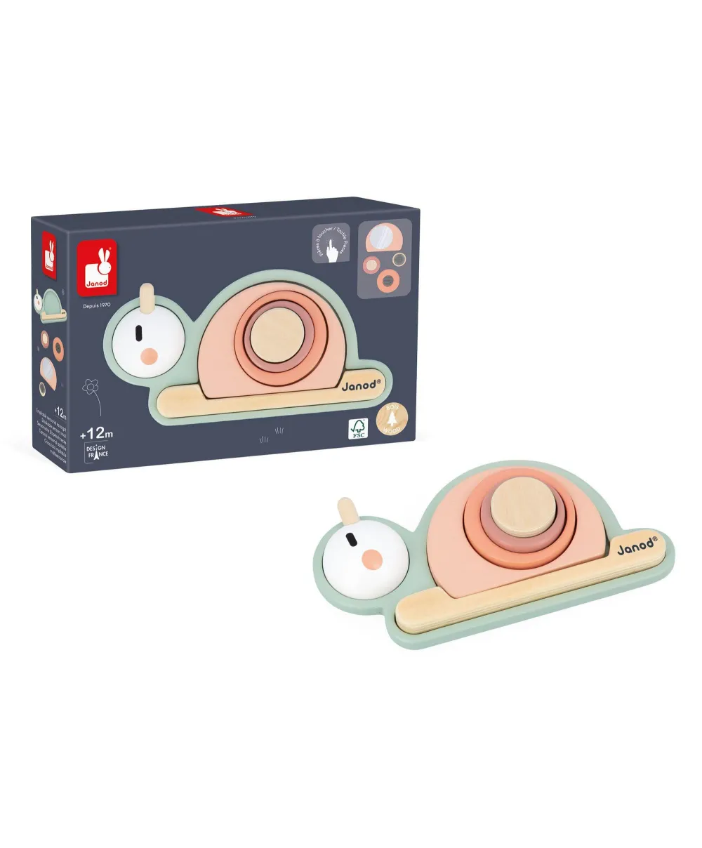 Janod Stackable Sensory Snail