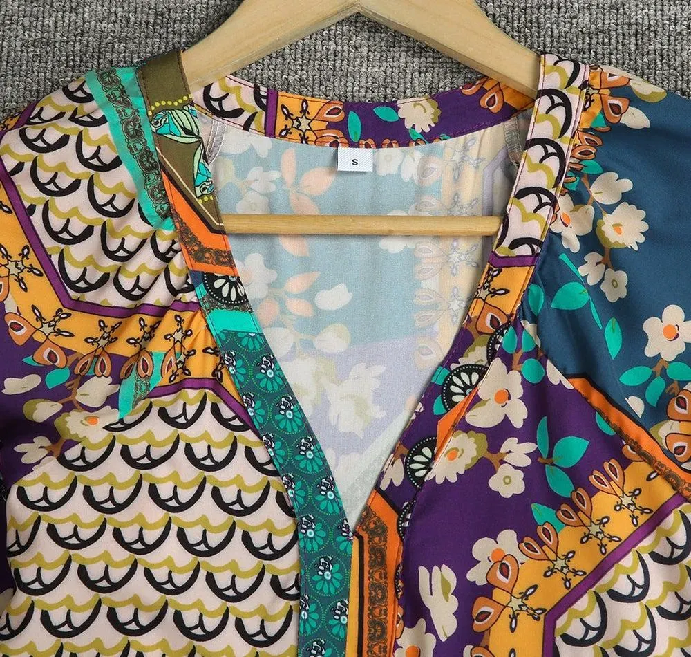 Sing it Louder Printed Maxi Dress