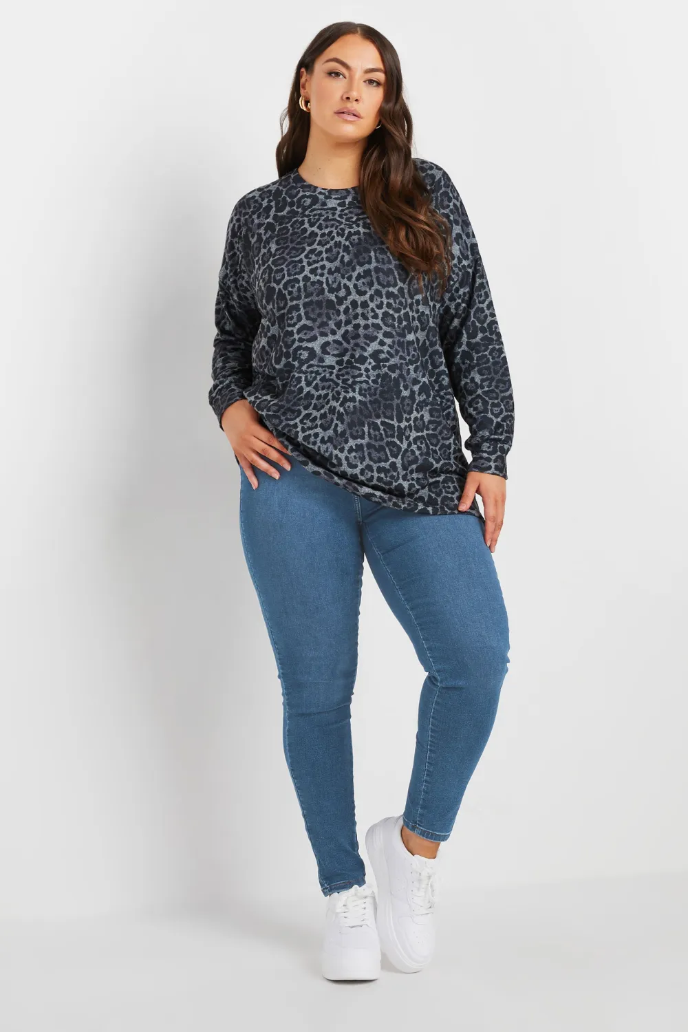 Curve Mid Blue Skinny Stretch AVA Jeans
