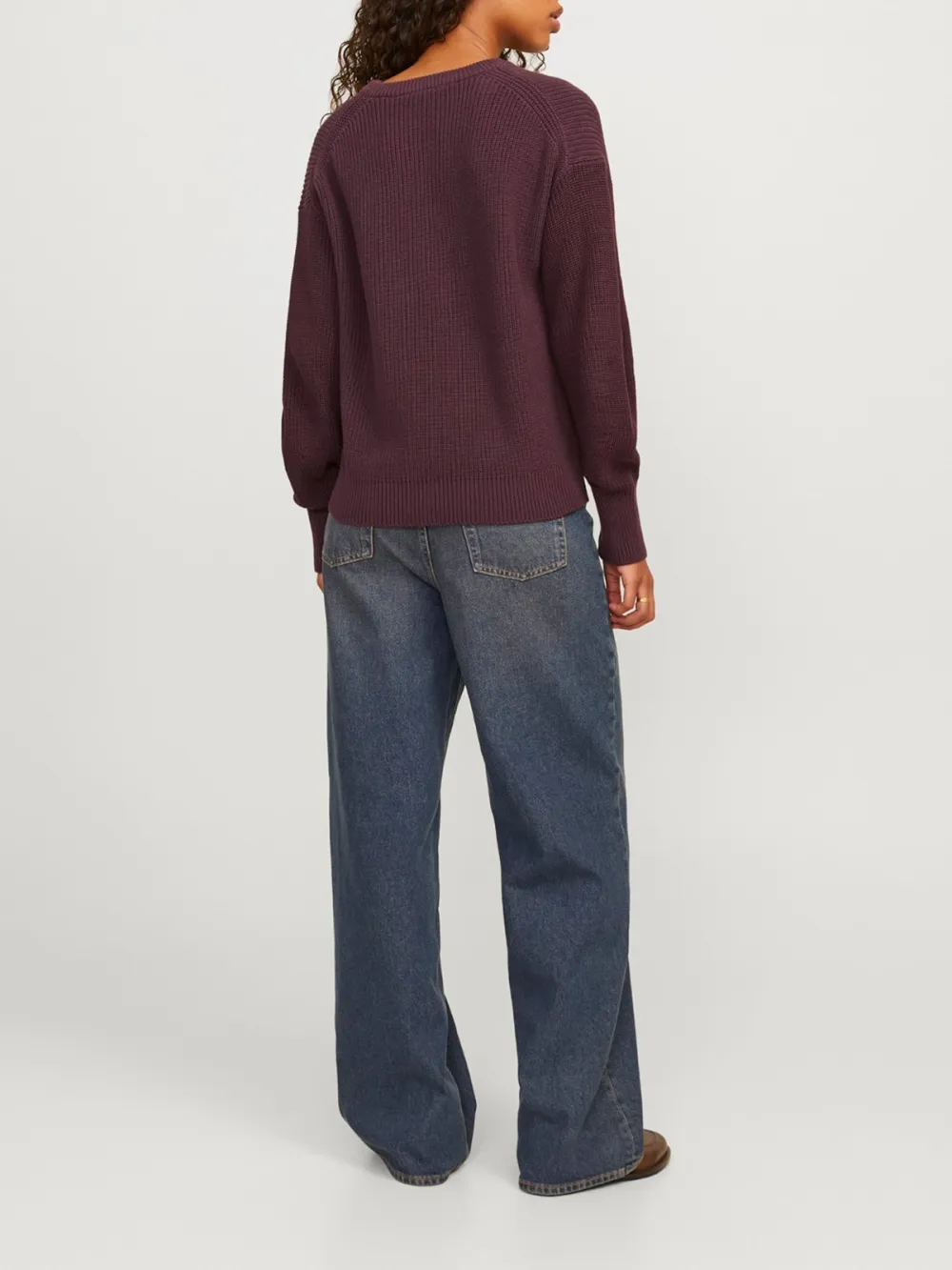 Plain Colored Casual Style Sweaters