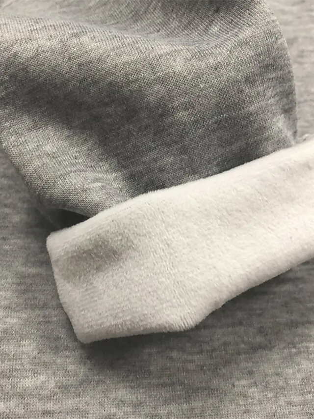 Women's Pajamas Sets Animal Cat Fashion Comfort Soft Carnival Home Christmas Polyester Warm Gift Crew Neck Long Sleeve Hoodie Pant Fall Winter Red Gray