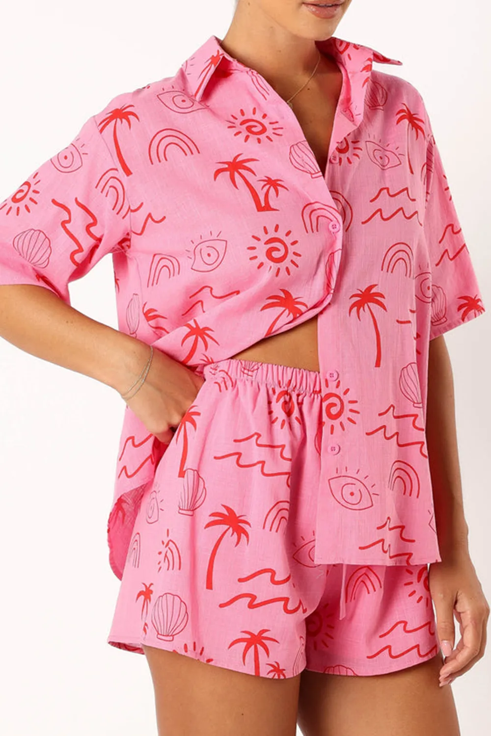 PRINTED HOLIDAY SHIRT