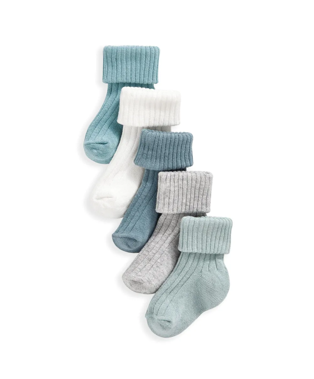Ribbed Socks - 5 Pack