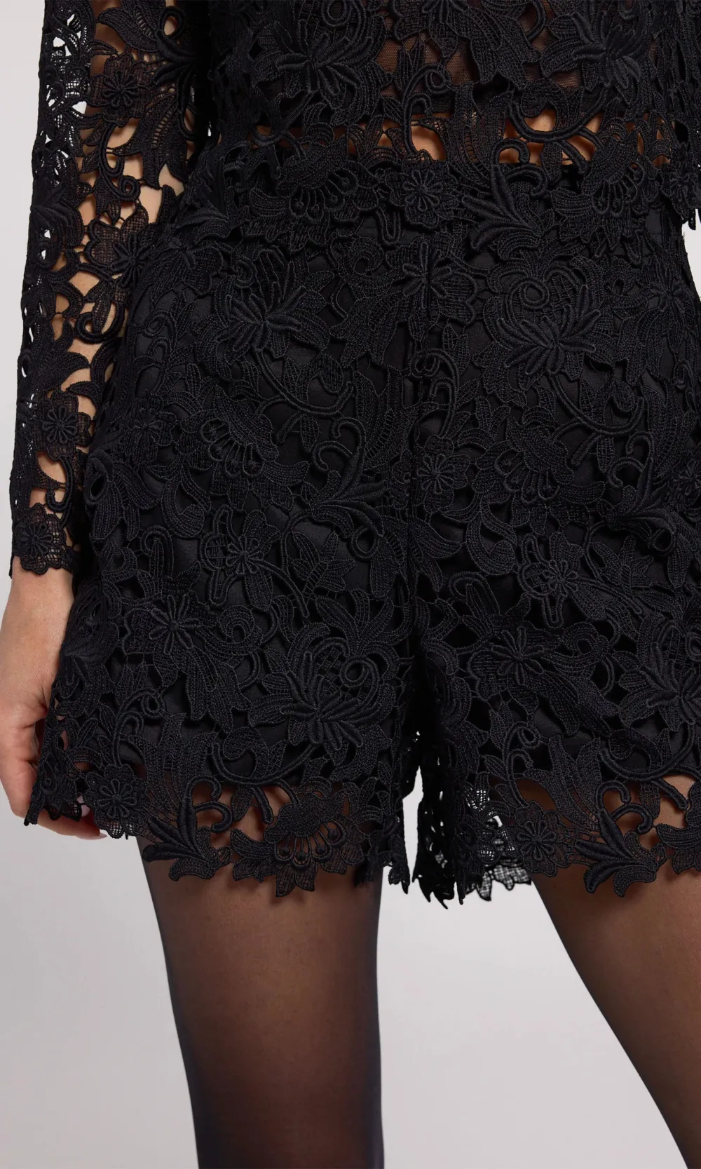 Lace Casual Shorts