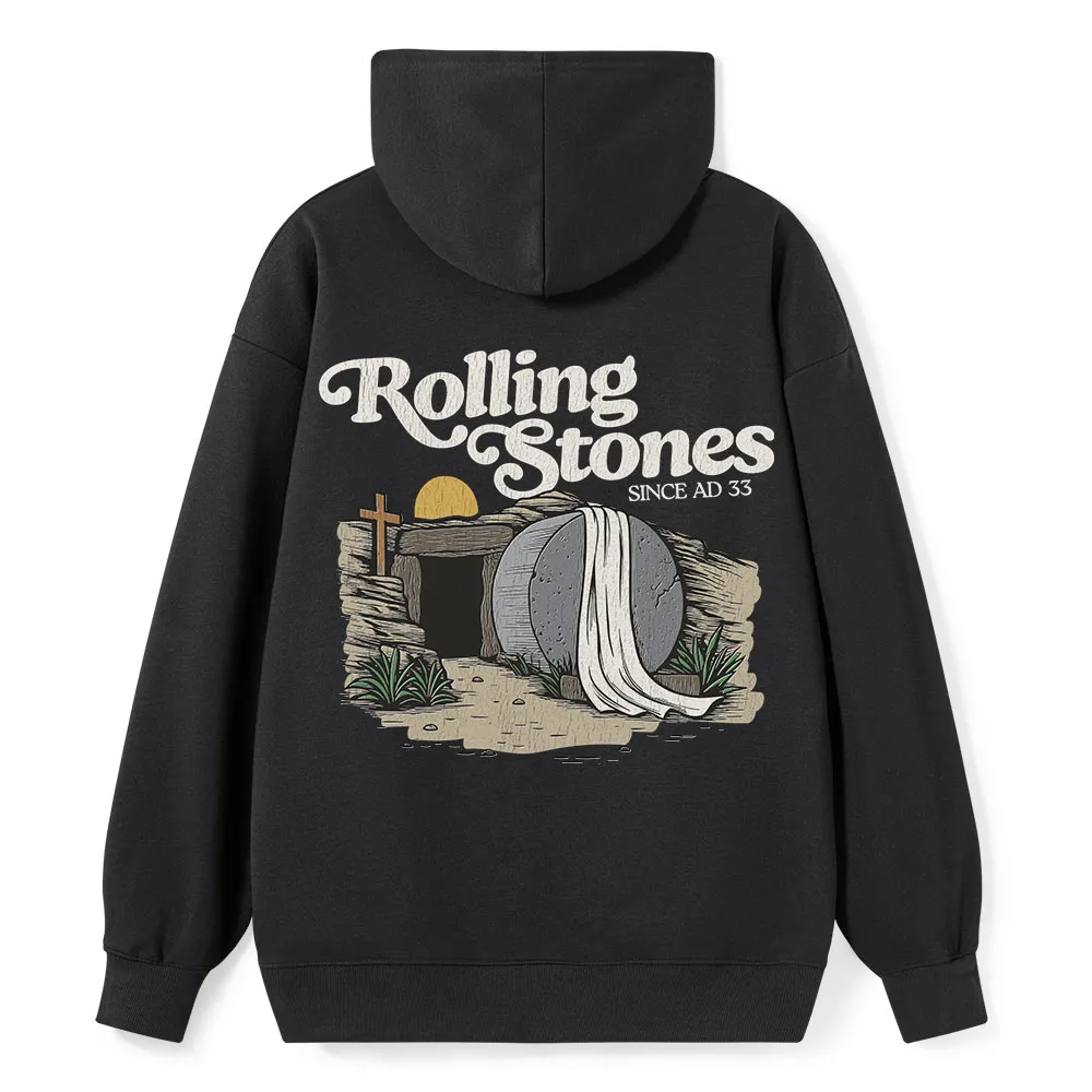 The Stone Was Rolled Away Christian Classic Hoodie