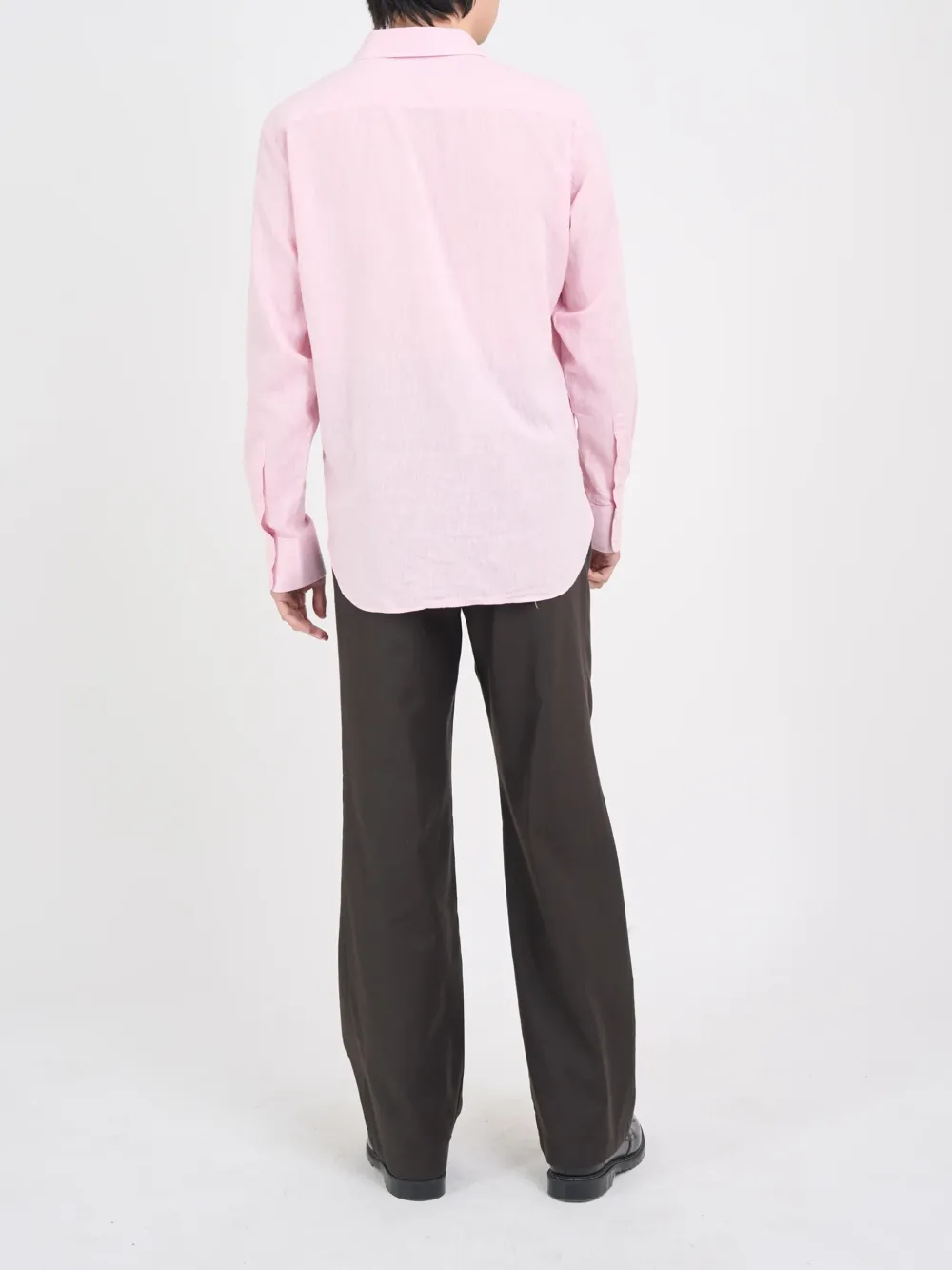 Casual Style Classic Shirt Pink