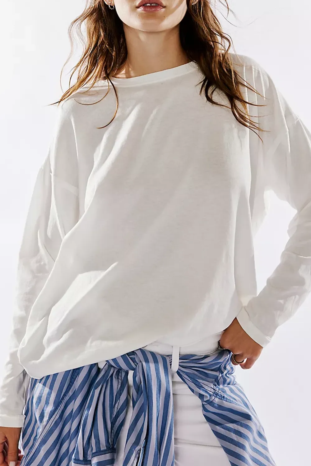 Loose Fit Long Sleeve T-Shirt
