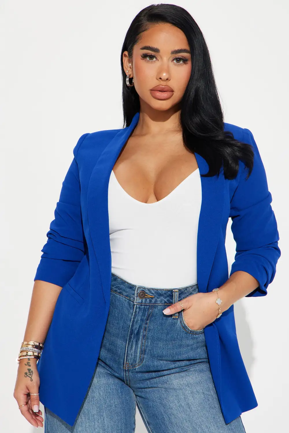 The Celine Blazer - Royal