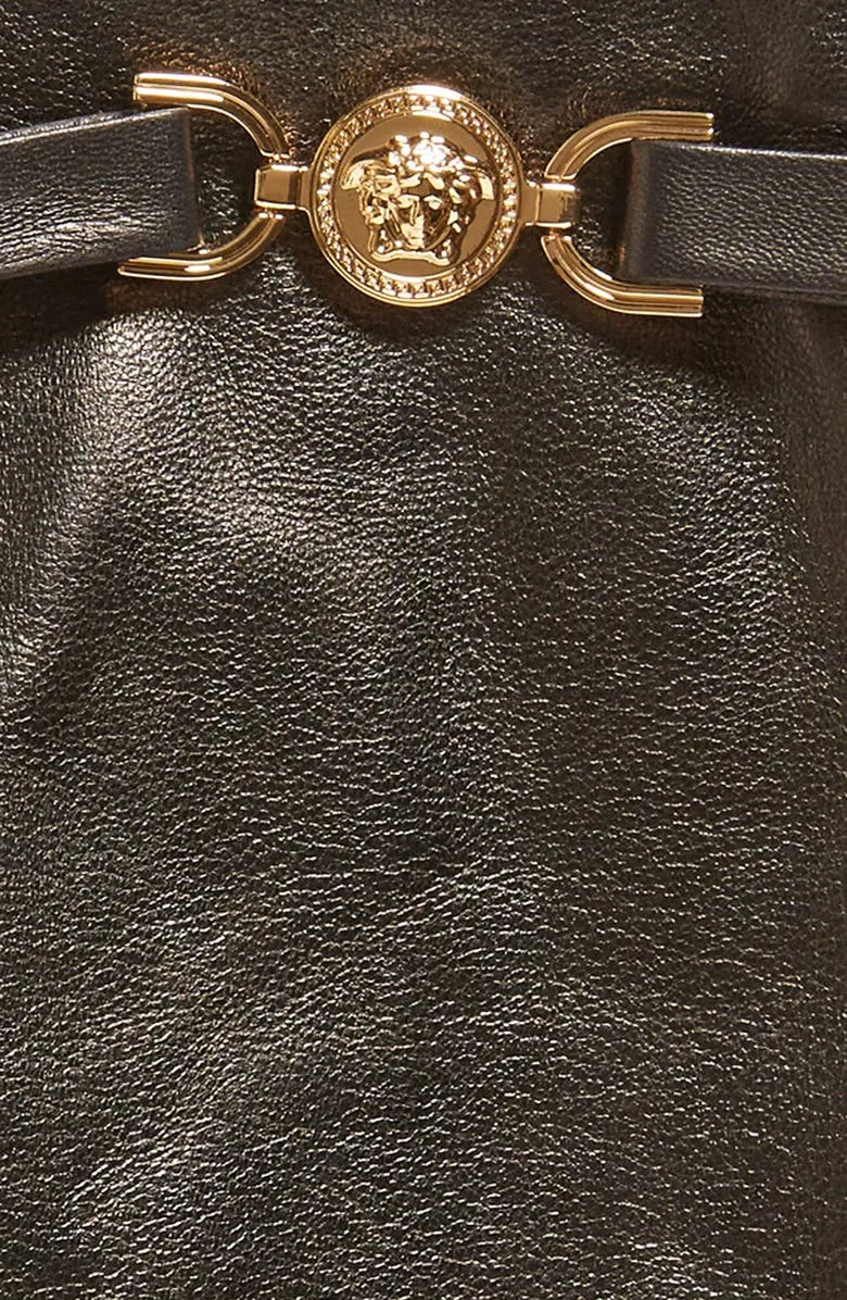 La Medusa Silk Lined Leather Gloves