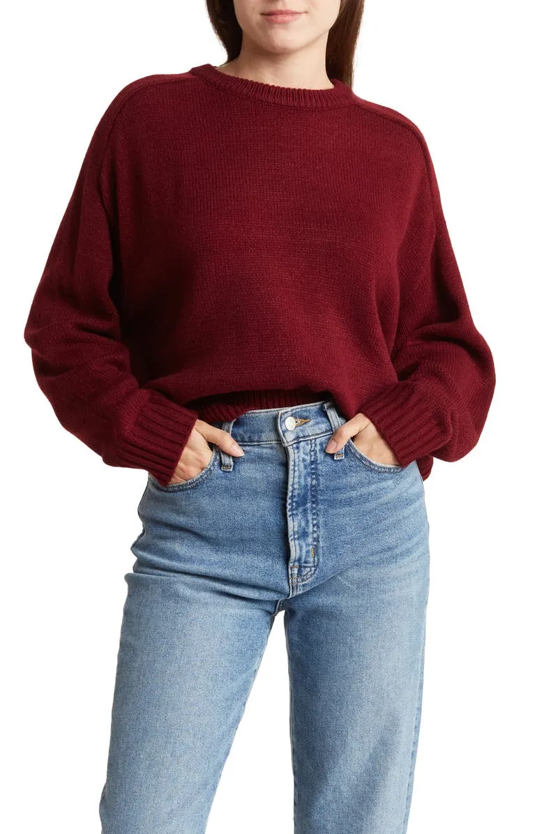 Crewneck Crop Sweater