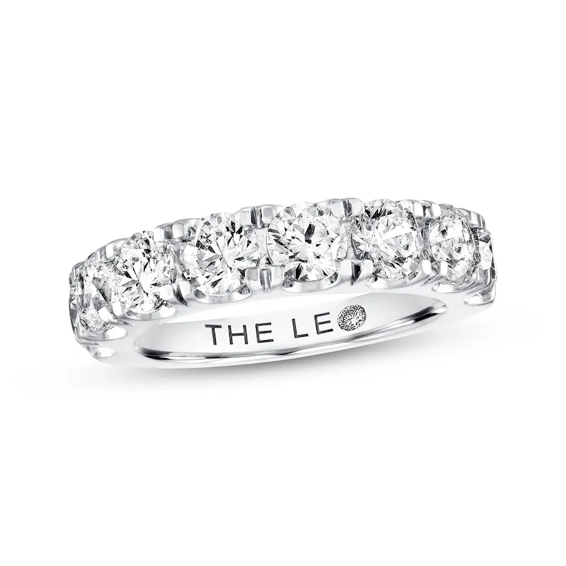THE LEO Diamond Band 3 ct tw Round-cut 14K White Gold
