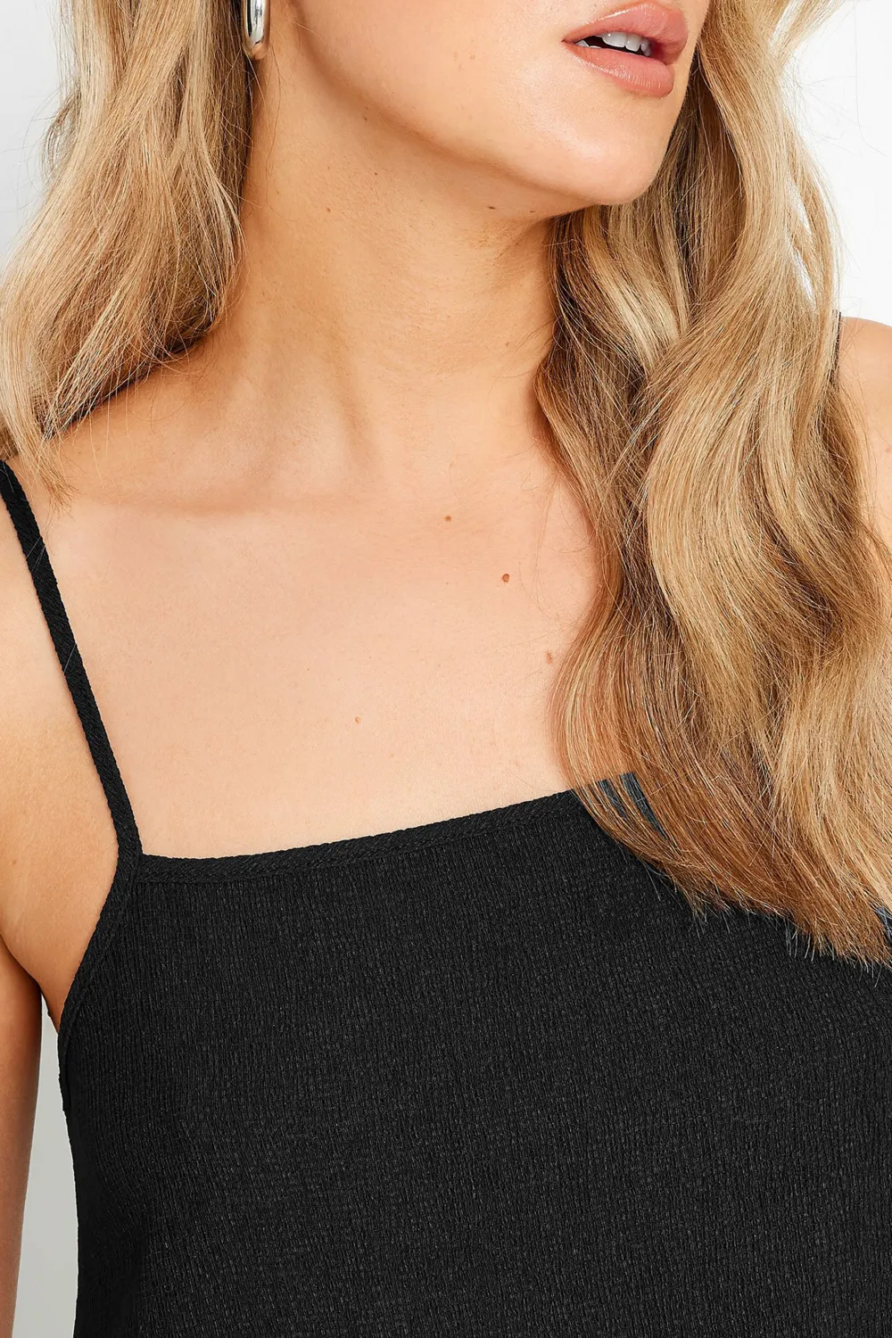 Square Collar Camisole Vest