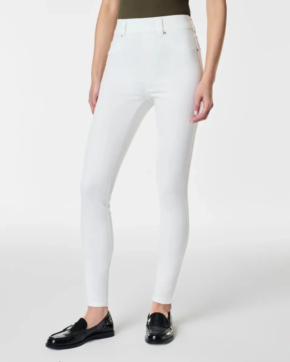 White Ankle Skinny Jeans