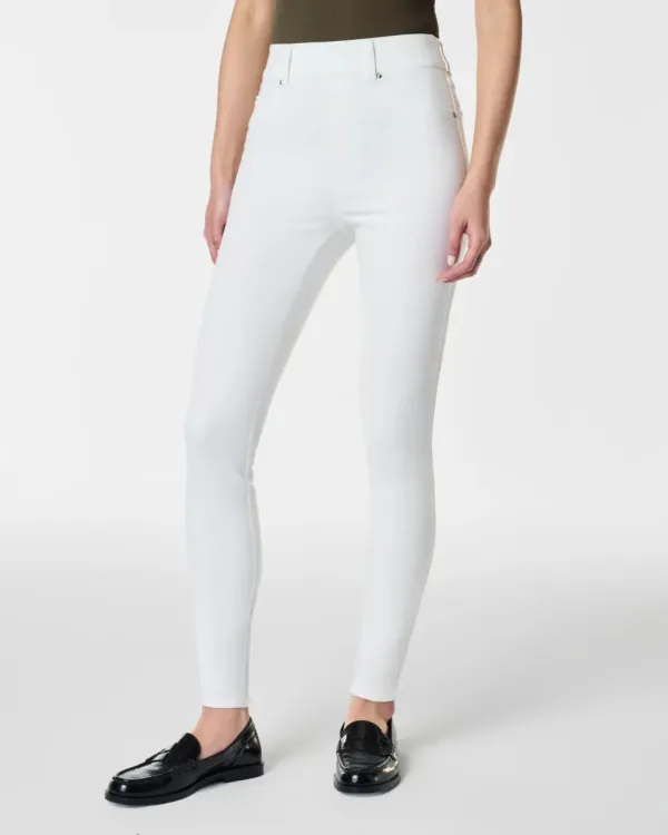 White Ankle Skinny Jeans