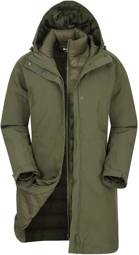 Mountain Warehouse Alaskan Womens Long 3 in 1 Jacket