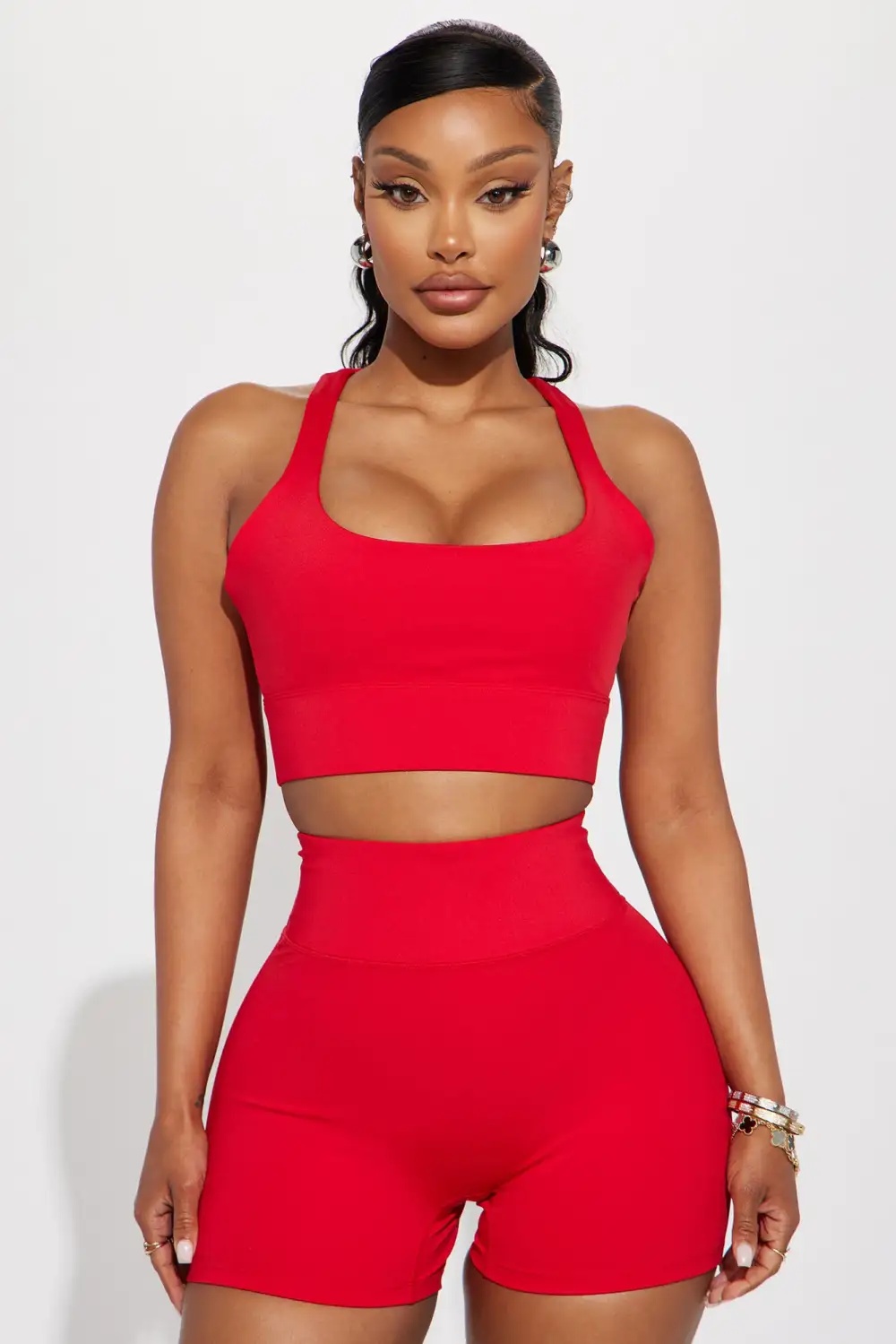 Progress Elevate Sports Bra - Red