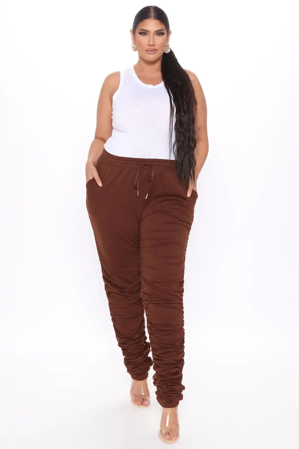 Alana Sleeveless Bodysuit - White