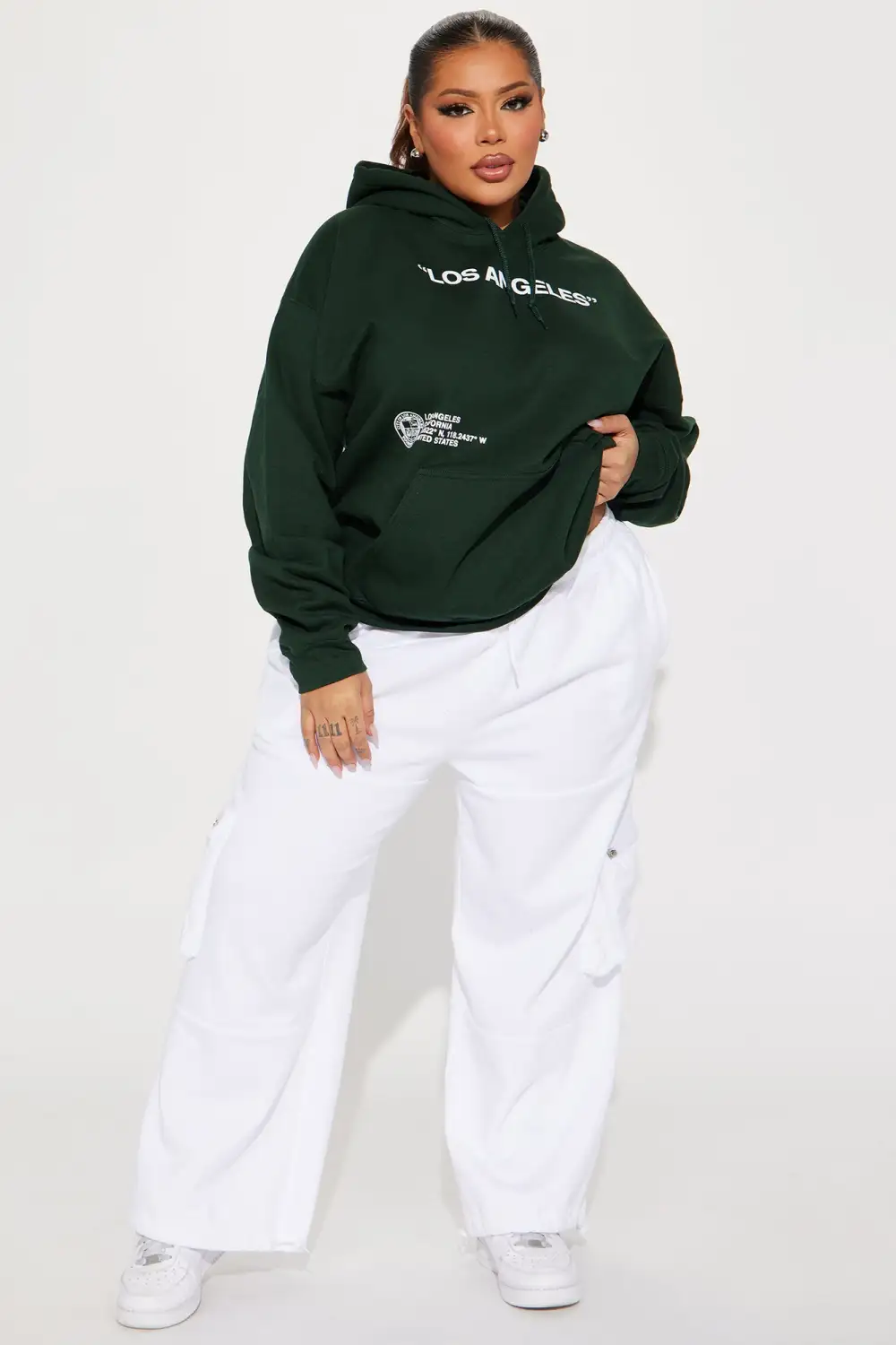 Destination Los Angeles Hoodie - Hunter