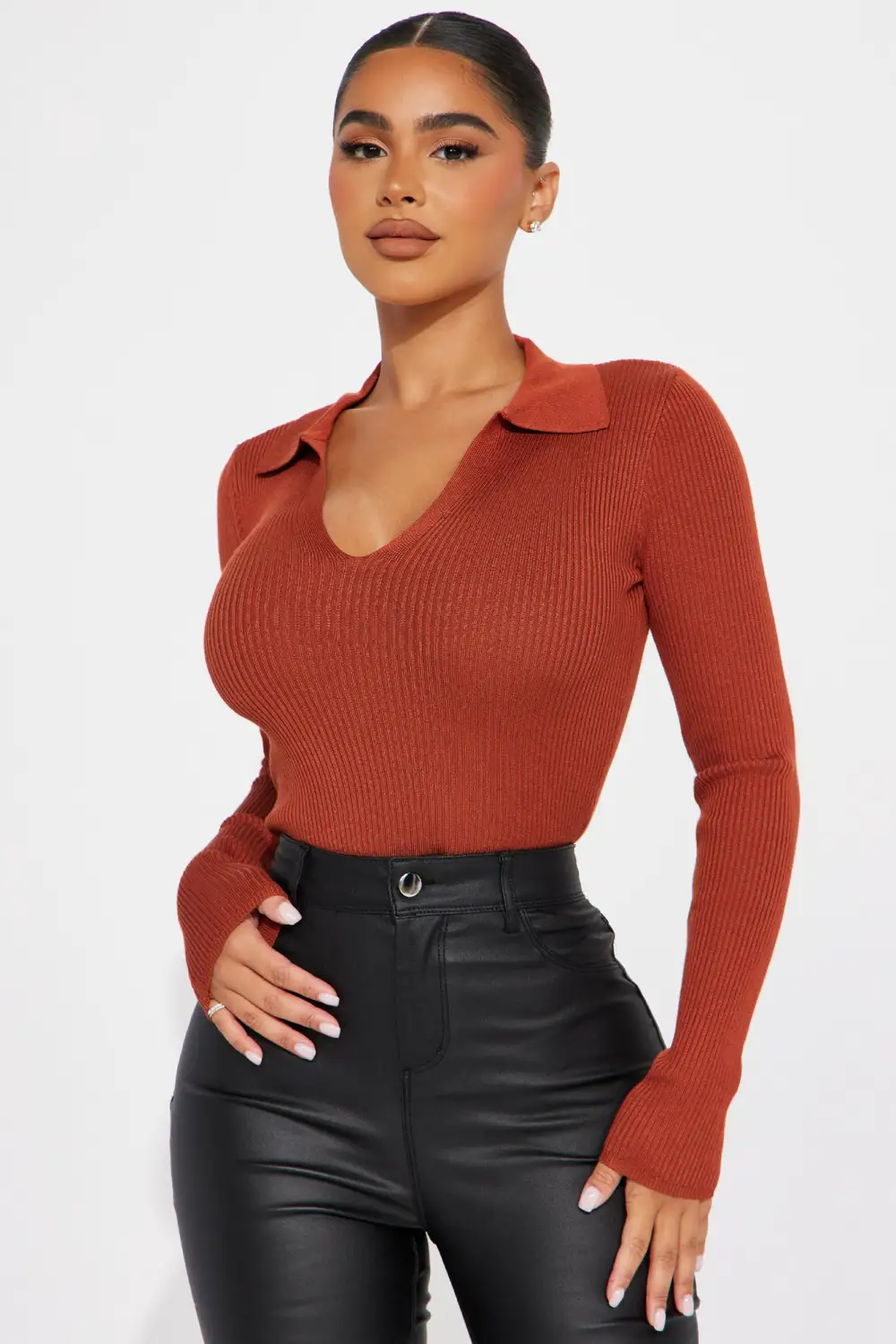 Everyday Grind Sweater - Rust