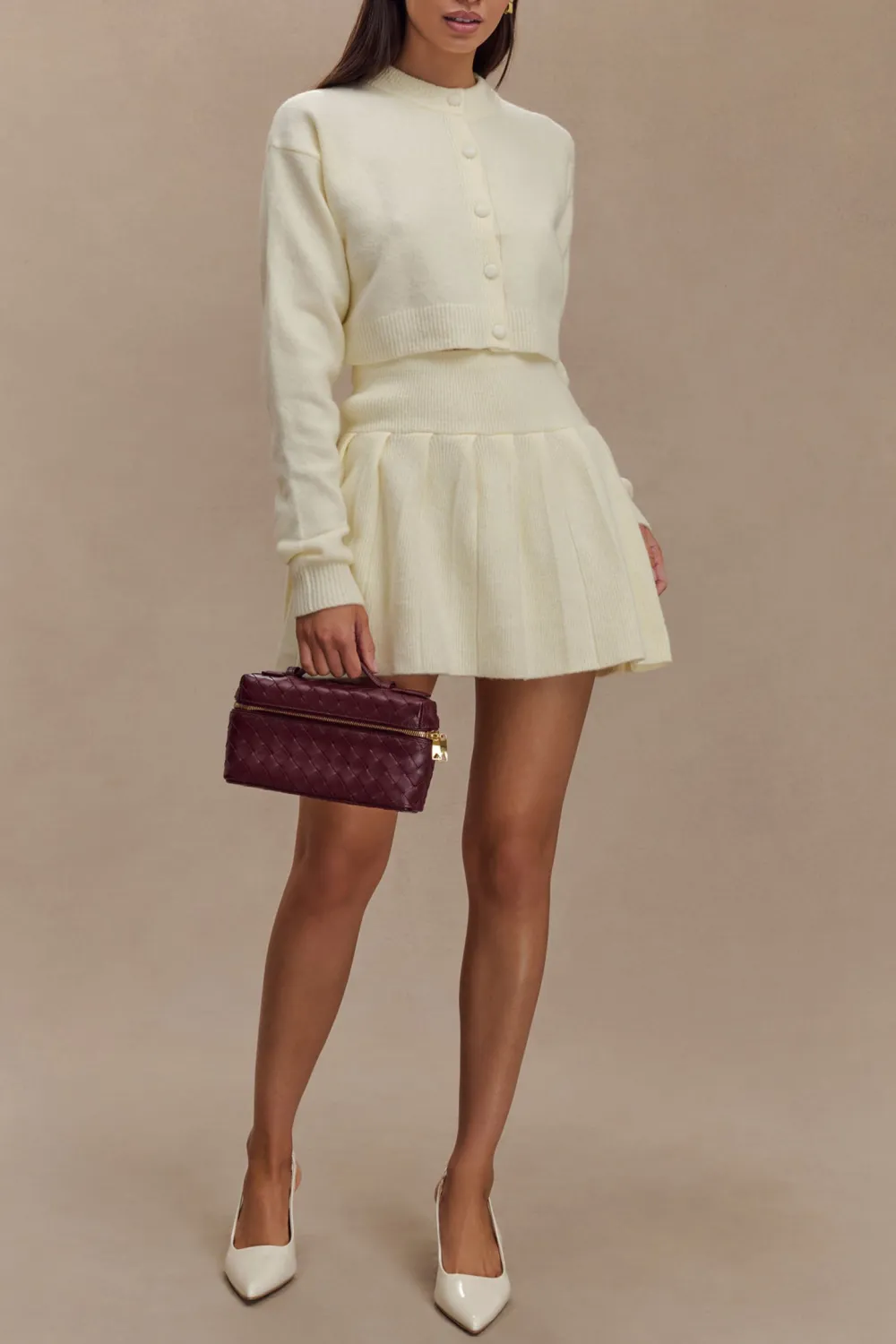 Casual Style Knit Cardigan