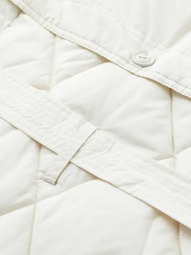 Women's Parka Warm Long Puffer Jacket Zipper with Fur Collar Hood Winter Outdoor Street Daily Wear with Pocket Vacation Modern Casual Plain Regular Fit Outerwear Long Sleeve Fall Black White Khaki