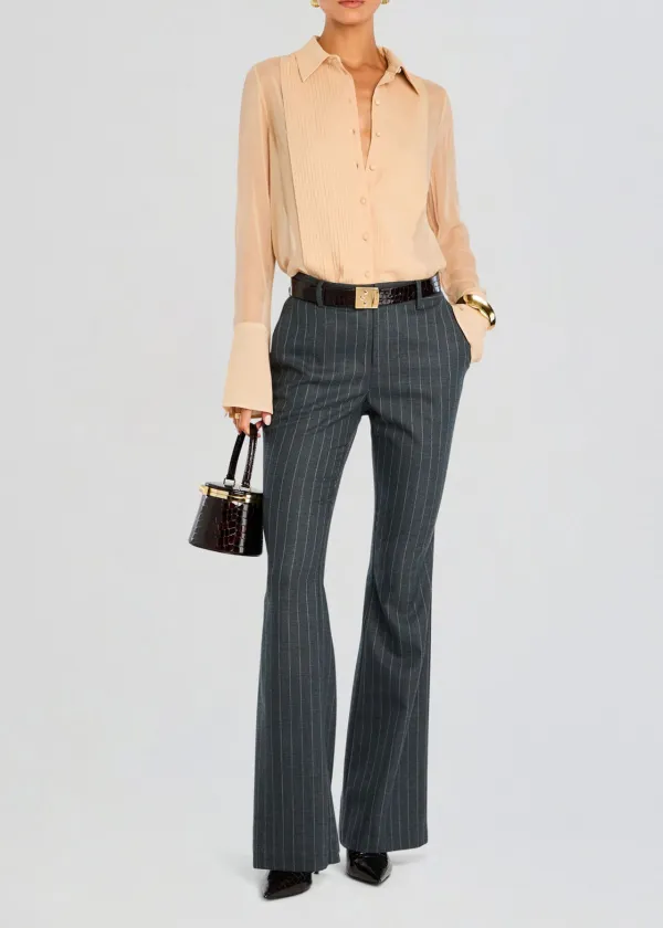 Flared Striped Pant