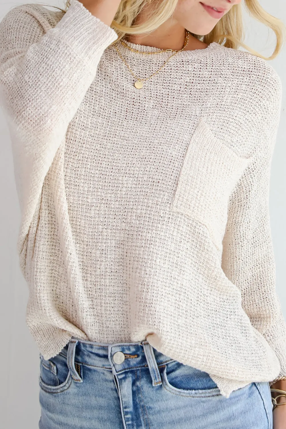 Mood Setter Lightweight Knit Sweater