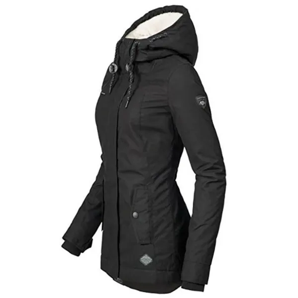 Women's winter coat with hood