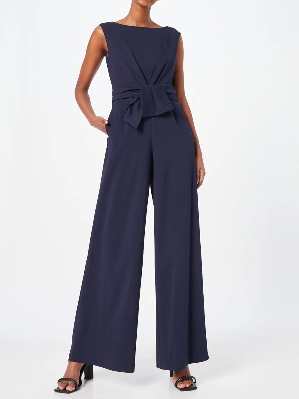 Crew Neck Casual Style Jumpsuit