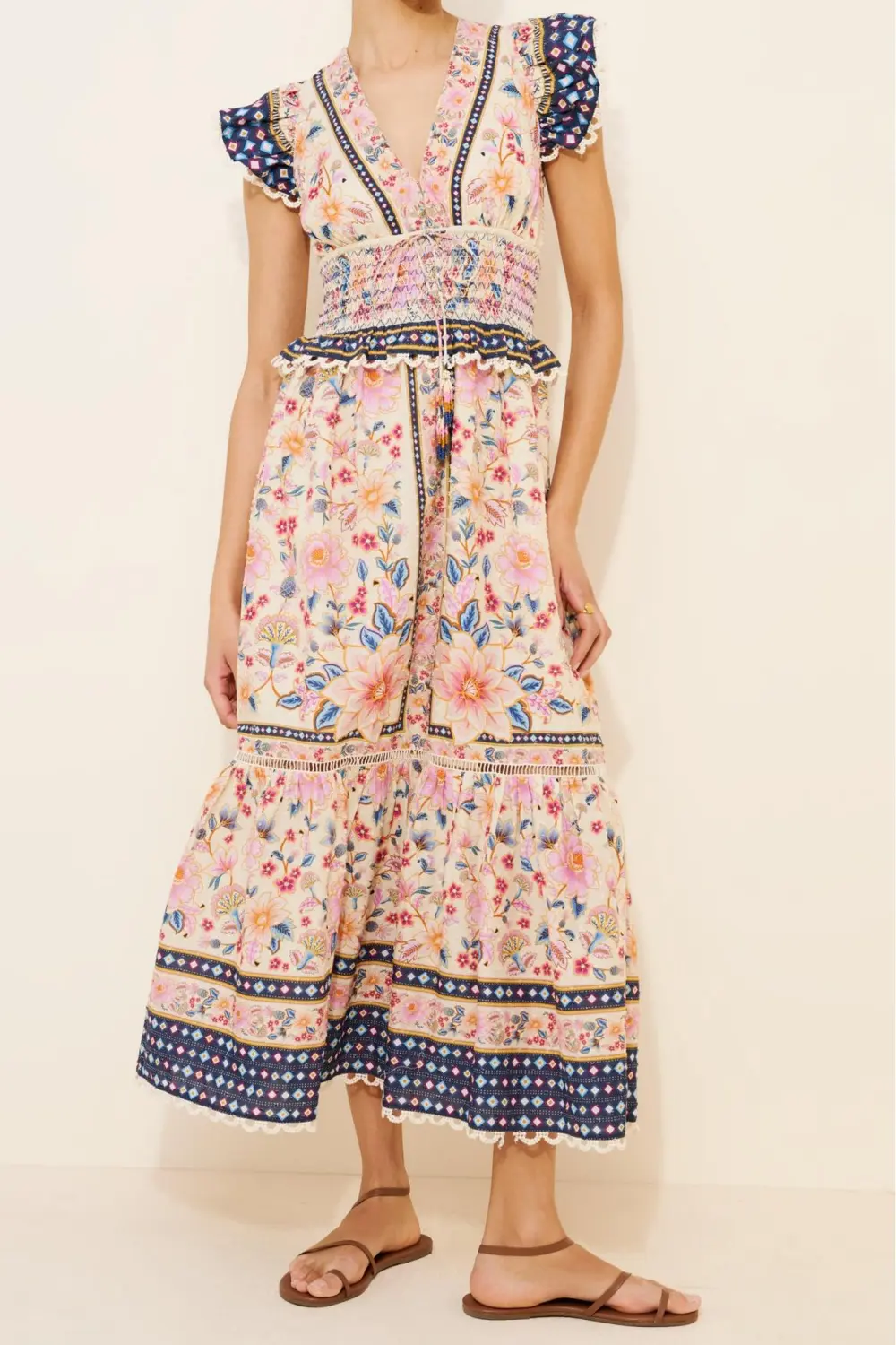 Superbloom Tapestry Maxi Dress